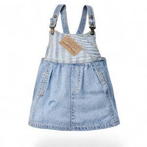 🎀BOGO 50% off 🎀Vintage Guess Denim Toddler Jumper Dress
